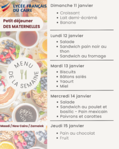 Primaire du 11 au 15 janvier