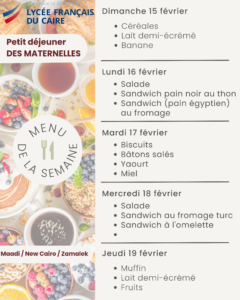 Primaire du 15 au 19 février