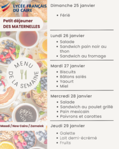 Primaire du 25 au 29 janvier