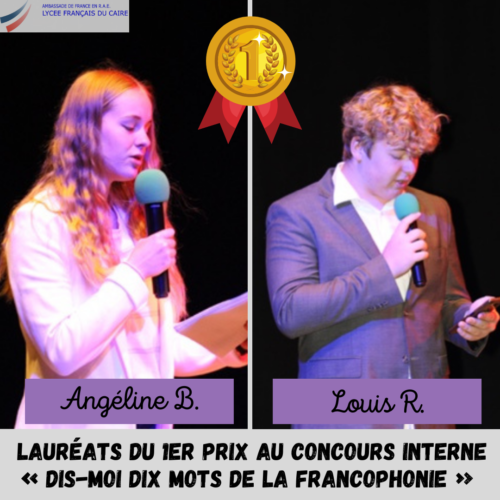 Concours interne « Dis-moi dix mots de la francophonie » - 2nde2