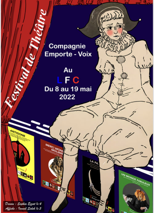 Festival annuel de théâtre au LFC - Affiches