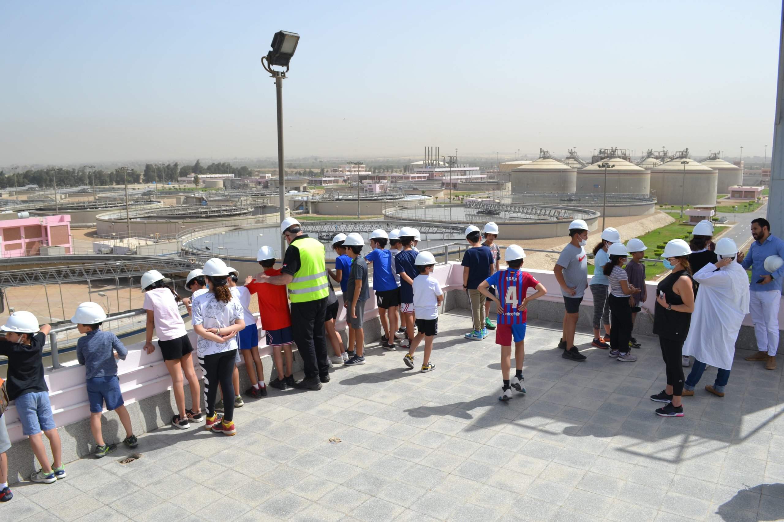 Visite de la station de traitement des eaux usées de Gabal el asfar - CM2 New Cairo