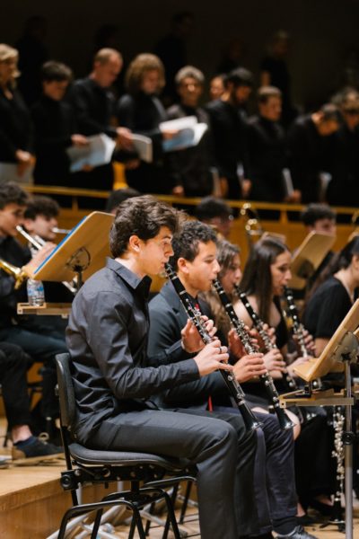 Participation de Jad Pol, élève en 3e, à l’Orchestre des Lycées Français du Monde.