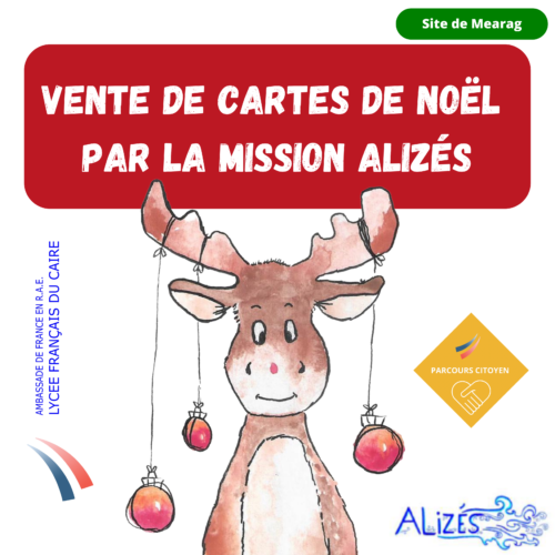 Les cartes de Noël de la mission Alizés – Site de Mearag
