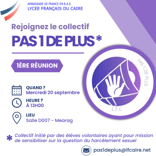 Collectif Pas 1 de Plus - 1ère réunion