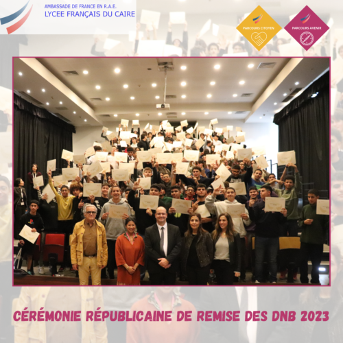 Cérémonie républicaine de remise des DNB 2023