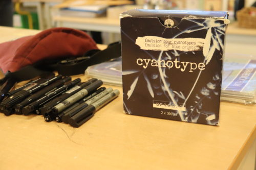 Atelier « Cyanotype » avec l’artiste Léon DUBOIS – Lycéens Options Arts Plastiques