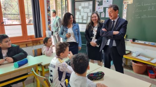 Visite de M. l’Ambassadeur sur le site de Zamalek.