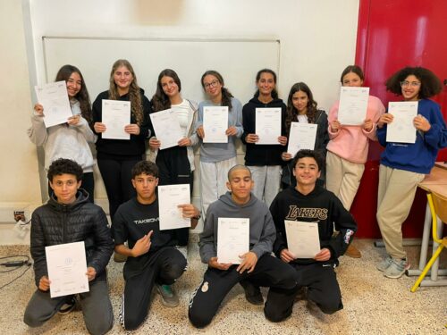 Formation Gestes qui Sauvent - Élèves de 4e3 et 4e4