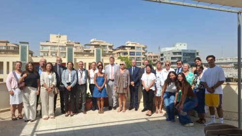 Visite d’une délégation du Sénat à Mearag