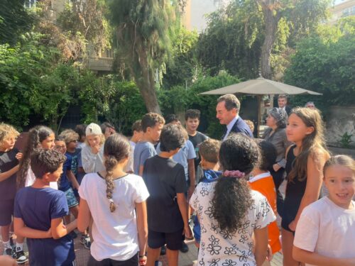 Visite de l’Ambassadeur à Zamalek !