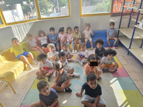 Septembre avec nos élèves de PS - Maadi