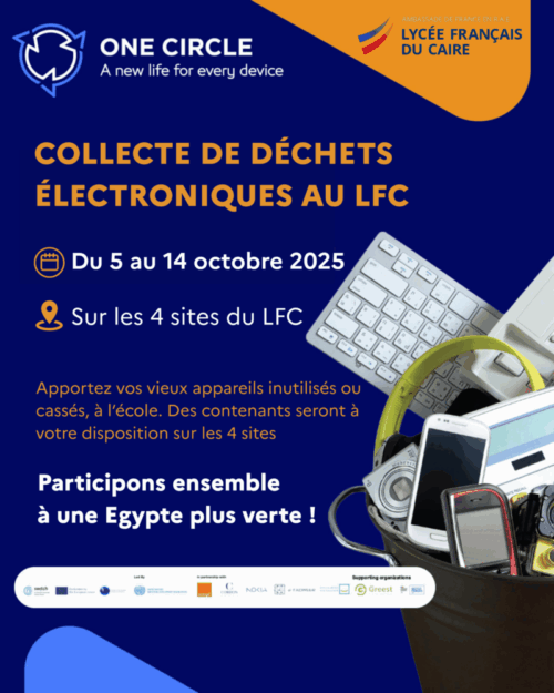 C’est parti pour la collecte de déchets électroniques au LFC !