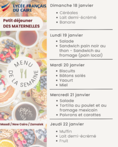 Primaire du 18 au 22 janvier