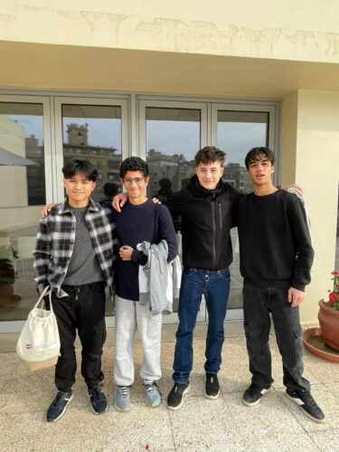 Bienvenue à nos deux nouveaux élèves ADN, Maxime et Thinh !