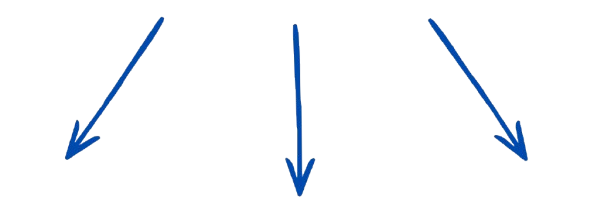 3 flèches