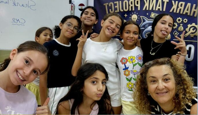 Les CM2 de Zamalek s’emparent de Shark Tank !