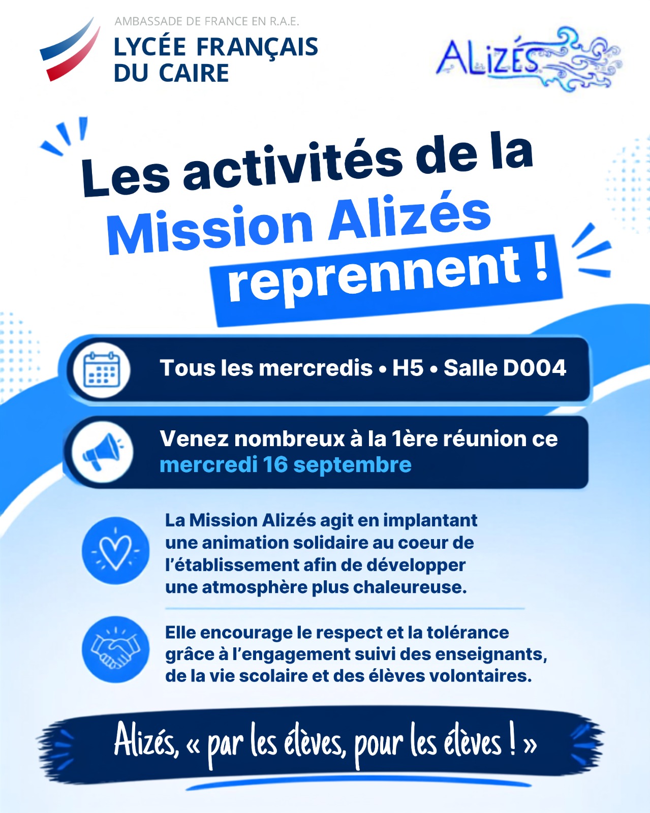 Les activités de la Mission Alizés reprennent sur le site de Mearag